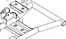 THREE-POINT HITCH A-ARM MOUNTING - A99CH45IA