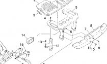 PEDN RACK AND BUMPER MOUNTING - A00CD32AA