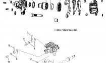 CALIPER MOUNTING, ZADN - A05CA32EA