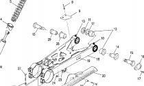 KYVN VIDLICE/SHOCK MOUNTING - A06BA25CA