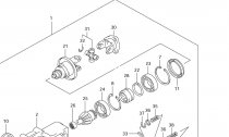 FINAL BEVEL GEAR (PEDN)(MODEL K4/K5/K6 F.NO.5SAAK46K3X1001~)