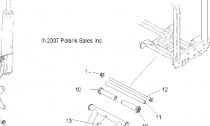 ODPRUEN, A-ARM AND STRUT MOUNTING - A08LH46AQ/AX/AZ