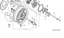 ZADN KOLO (A) (VTX1800F)