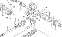 SECONDARY GEAR - PROPELLER SHAFT