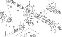 SECONDARY GEAR - PROPELLER SHAFT