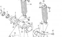 ZADN AXLE HOUSING (MODEL Y)