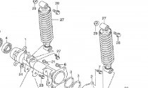 ZADN AXLE HOUSING (MODEL K1/K2)