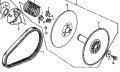 DRIVEN PULLEY - VARIABLE SPEED BELT