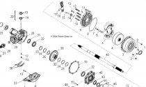 WHEELS, ZADN AXLE - A11PBAB