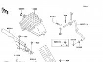 PKA ZADN BRZDY/KRTC KLAPKY LEVER