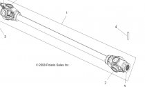 DRIVE TRAIN, PROP SHAFT, PEDN - A12TN55FA