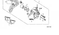 TMEN ZADN BRZDY (CB600F/F3)