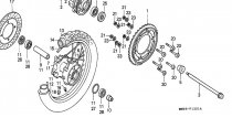 ZADN KOLO (A) (XL600VM/VN/VP/VR)