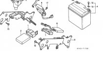 BATERIE/ SERVO MOTOR