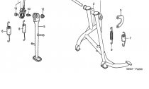 STOJNEK (CBF600S6/SA6/N6/NA6)