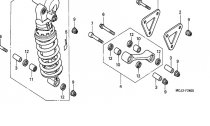 ZADN ODPRUEN (CBR900RRY,1/RE1)