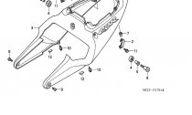 ZADN KAPOT (CBR900RR2,3)