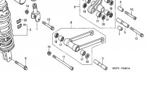 ZADN ODPRUEN (VTR1000SP2/ 3/4/5/6)