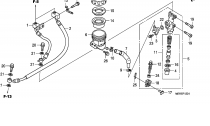 ZADN BRZDA MASTERVLEC (CBF600SA/NA)