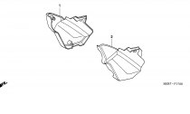 POSTRANN KRYTY (CBF600S6/SA6/N6/NA6)