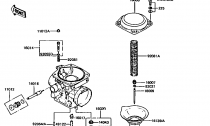 KARBURTORY(Y) - KOMPONENTY(ZX550-A1/A2/A3)