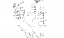 PUMPA ZADN BRZDY BX250-BFF/BFS/BFSA - F2293