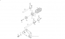 GEAR CHANGE DRUM - FORKS - E1362