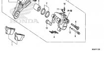  TMEN ZADN BRZDY (CB600F)