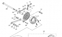 ZADN KOLO (A)PROSPOKE WHEEL