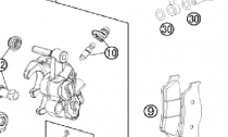 BREAK CALIPER PEDN