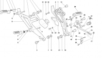 GEARCHANGE LEVER - FOOT REST