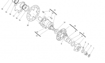 ZADN KOLO (A) AXLE 