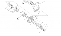 ZADN KOLO (A) AXLE 