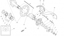 ZADN KOLO (A) AXLE 