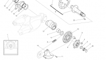 ZADN KOLO (A) AXLE 