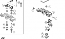 TRIPLE CLAMP, PEDN VIDLICE