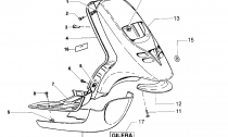 PEDN SHIELD - FOOTBOARD - SPOILER