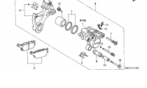 TMEN ZADN BRZDY (CBR1000RR4/5)