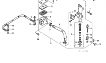 PUMPA ZADN BRZDY (VFR750FL/FM/FN/FP)