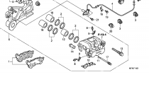 TMEN ZADN BRZDY(CBF100 0A/T/S)