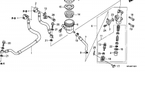 ZADN BRZDA MASTERVLEC (CBF1000A/T/S)