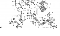 ZADN BRZDA - HADICE(VFR800A)