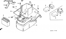 BATERIE/ZADN BLATNK