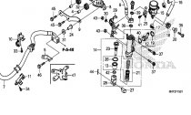 PUMPA ZADN BRZDY (CBR1000RA/ S1/ S2)