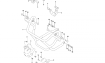 BRACE, KAPOT DL1050UC,DL1050WC - 492A