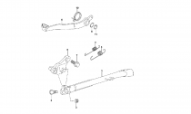 STOJNEK - ZADN BRZDA PED DL1050UQ,DL1050WQ - 7B