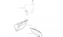 POLEPY KX450-KNFNN - F2861A