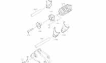 GEAR CHANGE DRUM - FORKS - E1362