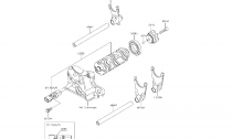 GEAR CHANGE DRUM - FORKS - E1362