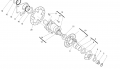 ZADN KOLO (A) AXLE 